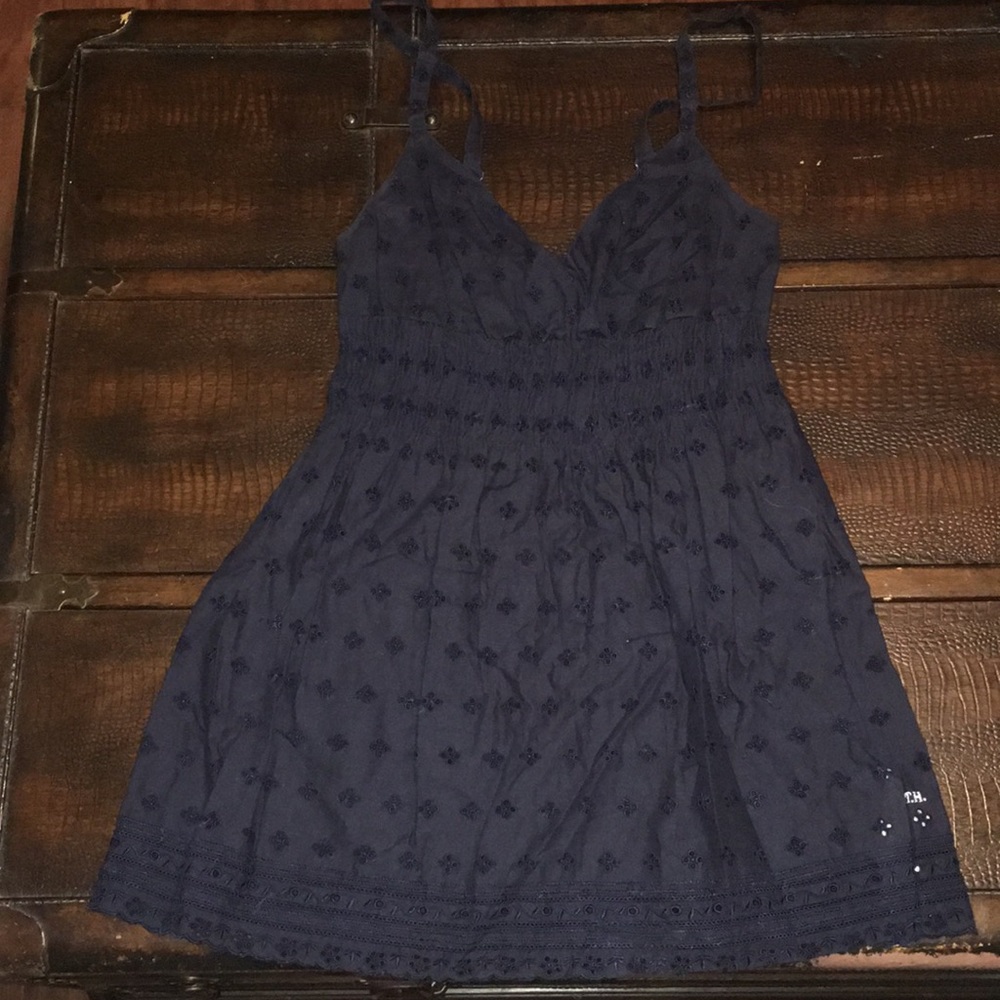 Cute blue lace tank